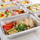 Take Home Containers with Food