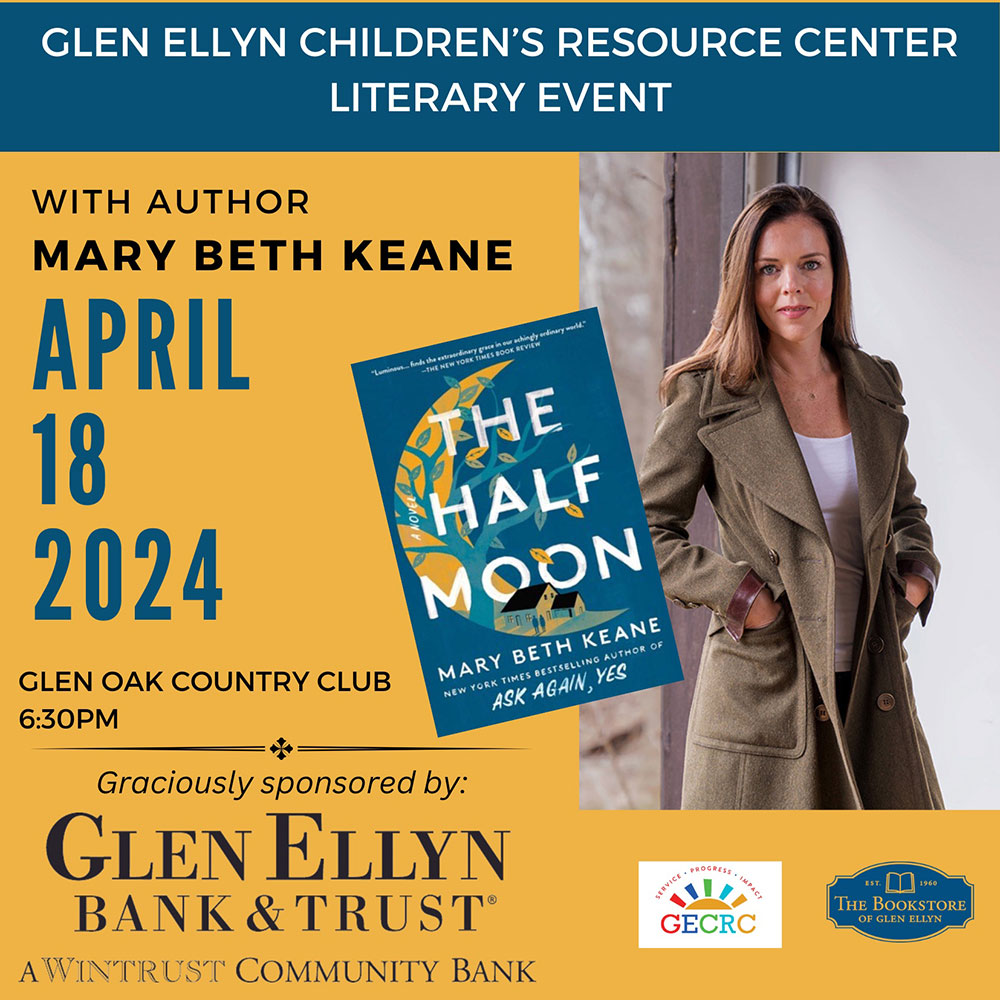 Literary Event with author Mary Beth Keane April 18 2024
